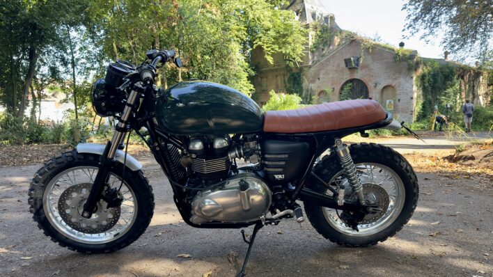 BMR R NINE T Urban GS Green Scrambler
