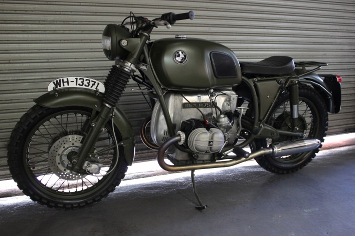 Virgil Great Escape BMW R75 Street Tracker